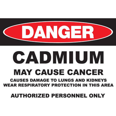 ZING Eco GHS Sign, Danger, 10X14- Model 2660S